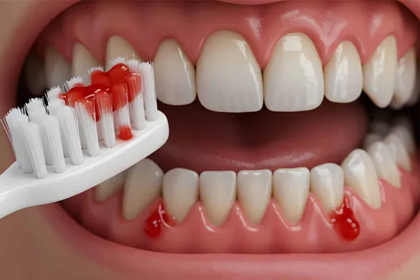 چرا در حین مسواک زدن، لثه‌ها خونریزی می‌کنند؟
