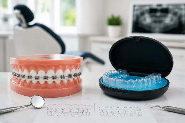 تفاوت ارتودنسی ثابت و نامرئی؛ کدام روش برای شما مناسب‌تر است؟